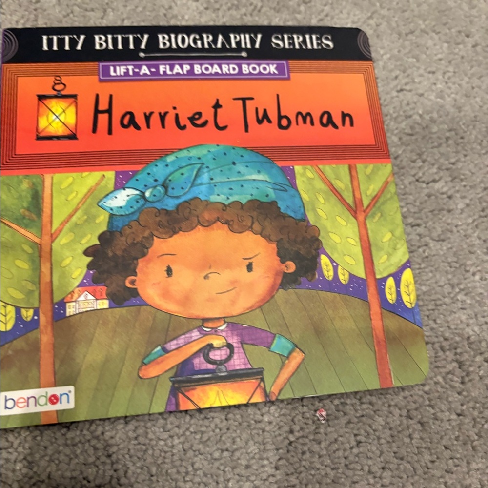 Harriet Tubman Lift-a-Flap Board Book